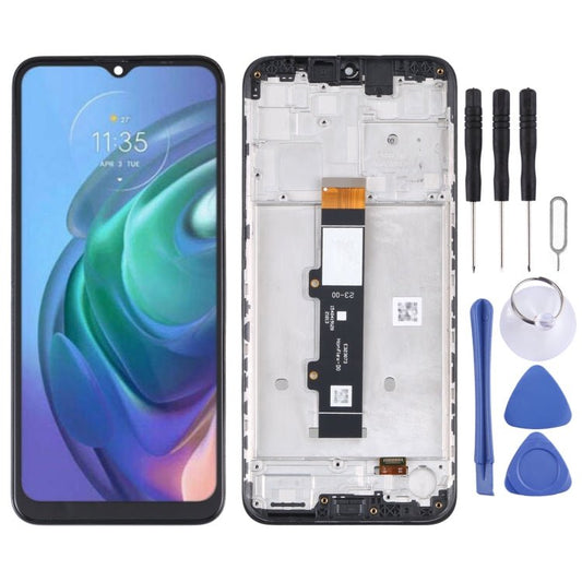 LCD Screen and Digitizer Full Assembly with Frame, For Motorola Moto G10, For Motorola Moto G60s, For Motorola Moto G50 5G, For Motorola Moto E20, For Motorola Moto E40 / E30, For Motorola G Pure, For Motorola Moto G Power 2022, For Motorola Moto G22