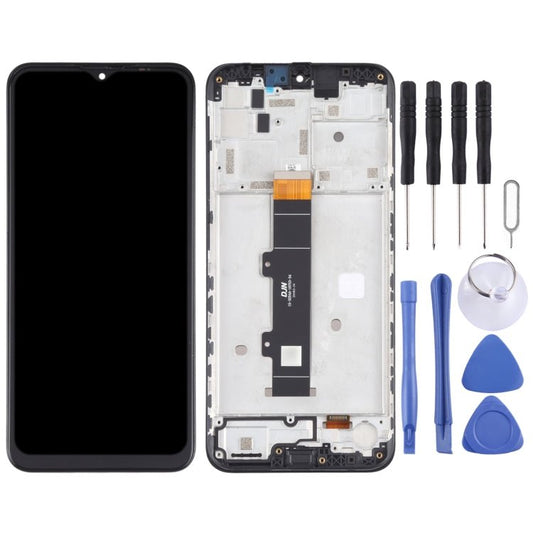 LCD Screen and Digitizer Full Assembly with Frame for Motorola Moto G30 XT2129 - 1 XT2129 - 2, For Motorola Moto G30 - ORIWHIZ