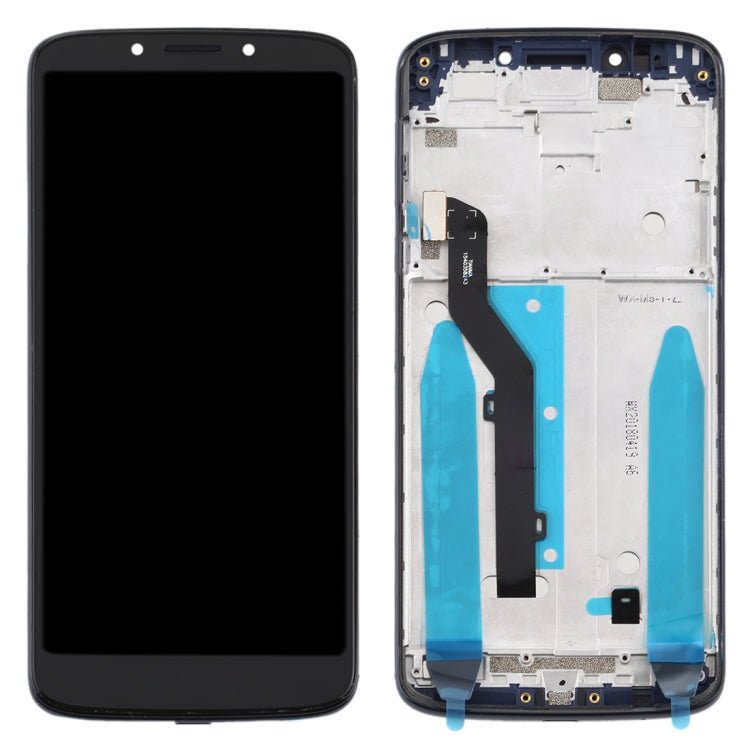 LCD Screen and Digitizer Full Assembly With Frame for Motorola Moto G6 Play, For Moto G6 Play - ORIWHIZ