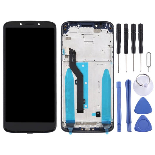 LCD Screen and Digitizer Full Assembly With Frame for Motorola Moto G6 Play, For Moto G6 Play - ORIWHIZ