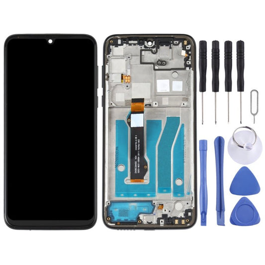 LCD Screen and Digitizer Full Assembly with Frame for Motorola Moto G8 Plus XT2019 XT2019 - 2, For Motorola Moto G8 Plus - ORIWHIZ