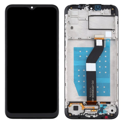 LCD Screen and Digitizer Full Assembly With Frame for Motorola Moto G8 Power Lite, For Moto G8 Power Lite - ORIWHIZ