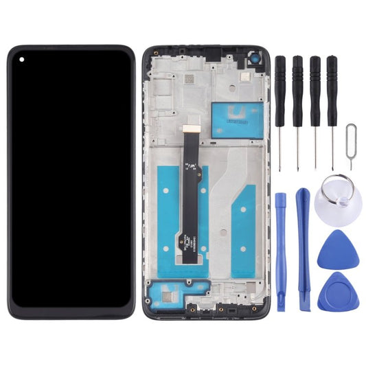 LCD Screen and Digitizer Full Assembly with Frame for Motorola Moto G8 XT2045 - 1, For Motorola Moto G8 - ORIWHIZ