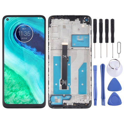 LCD Screen and Digitizer Full Assembly with Frame for Motorola Moto G8 XT2045 - 1, For Motorola Moto G8 - ORIWHIZ