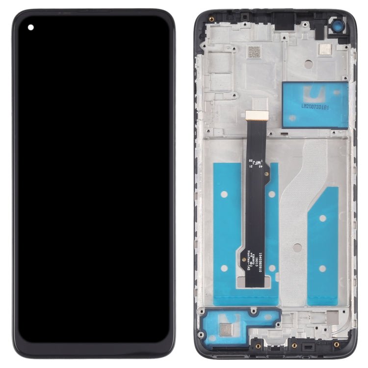 LCD Screen and Digitizer Full Assembly with Frame for Motorola Moto G8 XT2045 - 1, For Motorola Moto G8 - ORIWHIZ