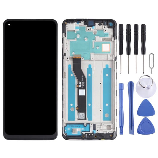 LCD Screen and Digitizer Full Assembly with Frame for Motorola Moto G9 Plus XT2087 - 1, For Motorola Moto G9 Plus - ORIWHIZ