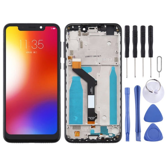 LCD Screen and Digitizer Full Assembly With Frame for Motorola Moto One (P30 Play), For Moto One (P30 Play) - ORIWHIZ