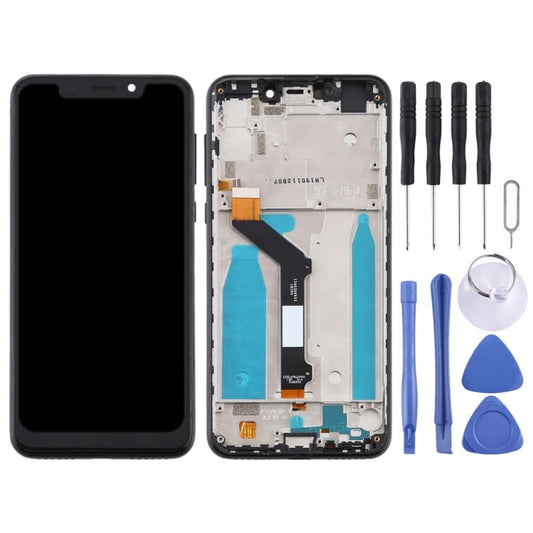 LCD Screen and Digitizer Full Assembly With Frame for Motorola Moto One (P30 Play), For Moto One (P30 Play) - ORIWHIZ