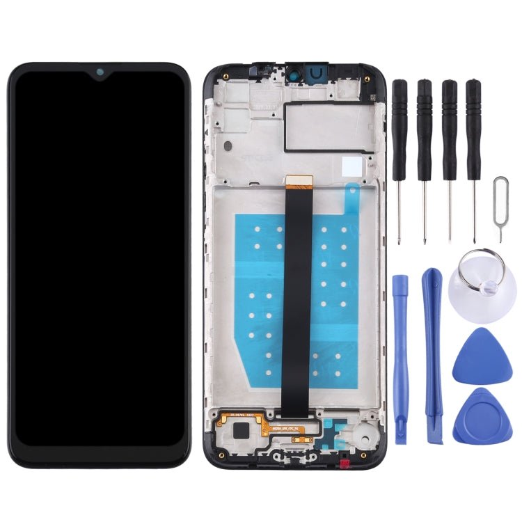 LCD Screen and Digitizer Full Assembly With Frame for Motorola One Fusion, For One Fusion - ORIWHIZ