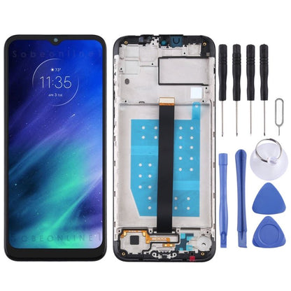 LCD Screen and Digitizer Full Assembly With Frame for Motorola One Fusion, For One Fusion - ORIWHIZ