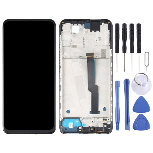 LCD Screen and Digitizer Full Assembly with Frame for Motorola One Fusion+ PAKF0002IN, For Motorola One Fusion+ - ORIWHIZ