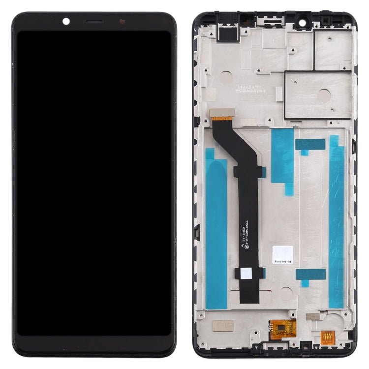 LCD Screen and Digitizer Full Assembly with Frame for Nokia 3.1 Plus TA - 1118, For Nokia 3.1 Plus - ORIWHIZ