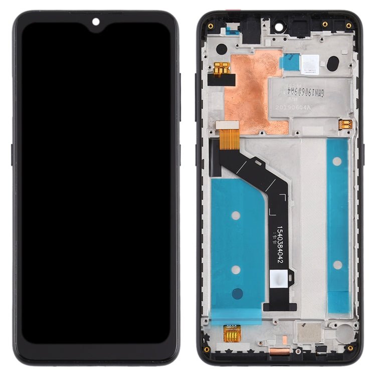 LCD Screen and Digitizer Full Assembly with Frame for Nokia 6.2 TA - 1198 TA - 1200 TA - 1187 TA - 1201, For Nokia 6.2 - ORIWHIZ
