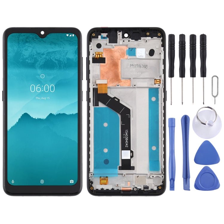 LCD Screen and Digitizer Full Assembly with Frame for Nokia 6.2 TA - 1198 TA - 1200 TA - 1187 TA - 1201, For Nokia 6.2 - ORIWHIZ