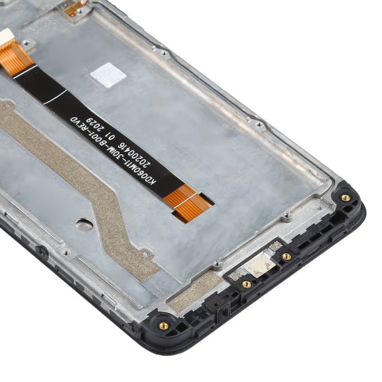 LCD Screen and Digitizer Full Assembly with Frame for Nokia C3, For Nokia C3 - ORIWHIZ