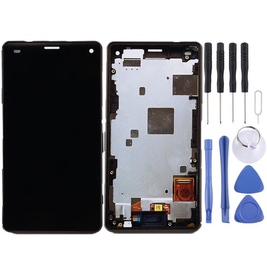 LCD Screen and Digitizer Full Assembly with Frame for Sony Xperia Z3 Mini Compact, For Xperia Z3 Mini Compact OEM, Xperia Z3 Mini Compact, For Xperia Z3 Mini Compact, Xperia Z3 Mini Compact (Green) - ORIWHIZ