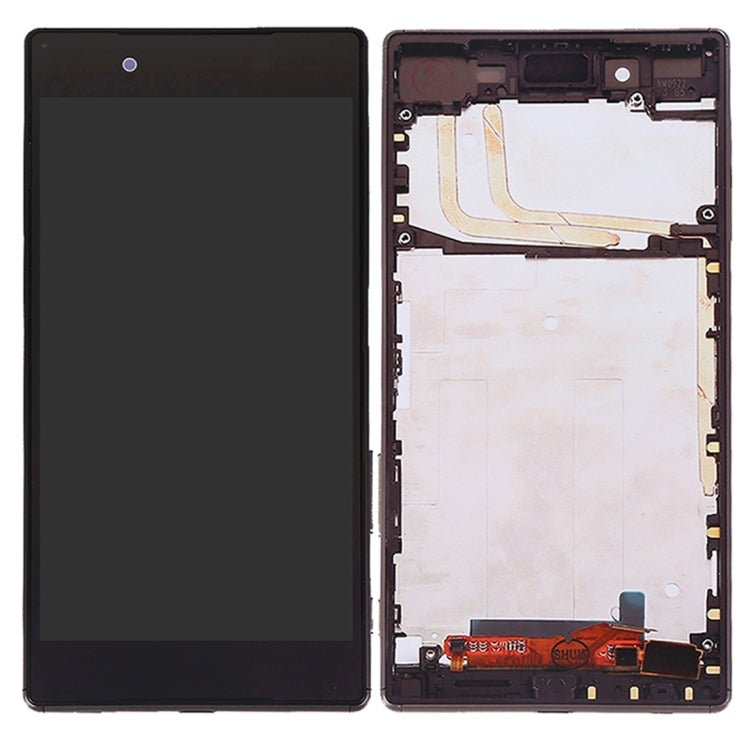 LCD Screen and Digitizer Full Assembly with Frame for Sony Xperia Z5, For Xperia Z5 OEM - ORIWHIZ