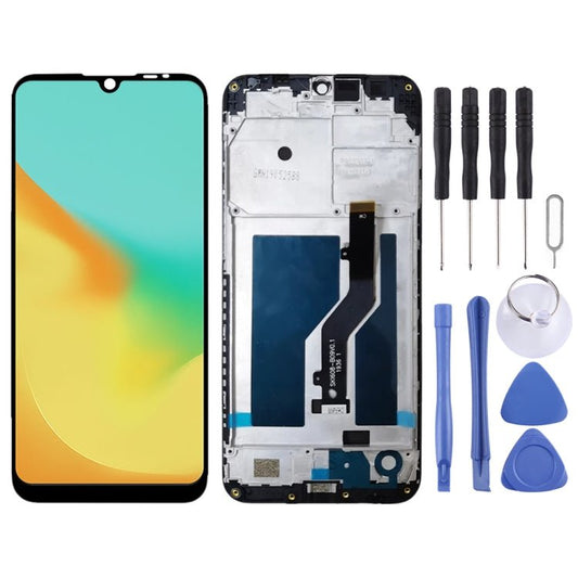 LCD Screen and Digitizer Full Assembly with Frame for ZTE Blade A7 2019 2019RU, For ZTE Blade A7 2019 - ORIWHIZ