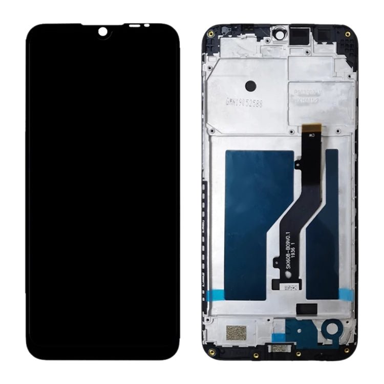 LCD Screen and Digitizer Full Assembly with Frame for ZTE Blade A7 2019 2019RU, For ZTE Blade A7 2019 - ORIWHIZ