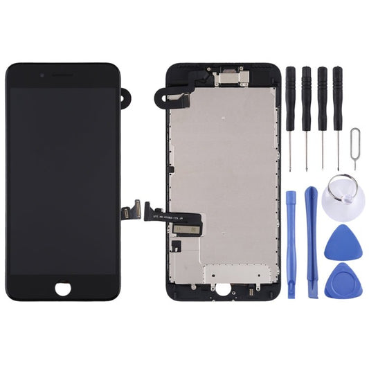 LCD Screen include Front Camera for iPhone 7 Plus, i7 Plus Black with Camera, i7 Plus White with Camera - ORIWHIZ