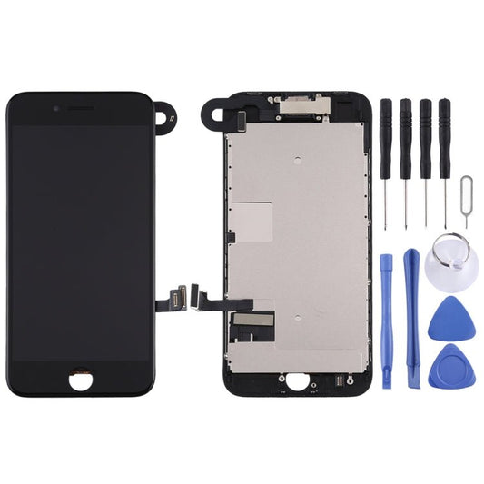 LCD Screen include Front Camera for iPhone 8, i8 White with Front Camera, i8 Black with Front Camera - ORIWHIZ