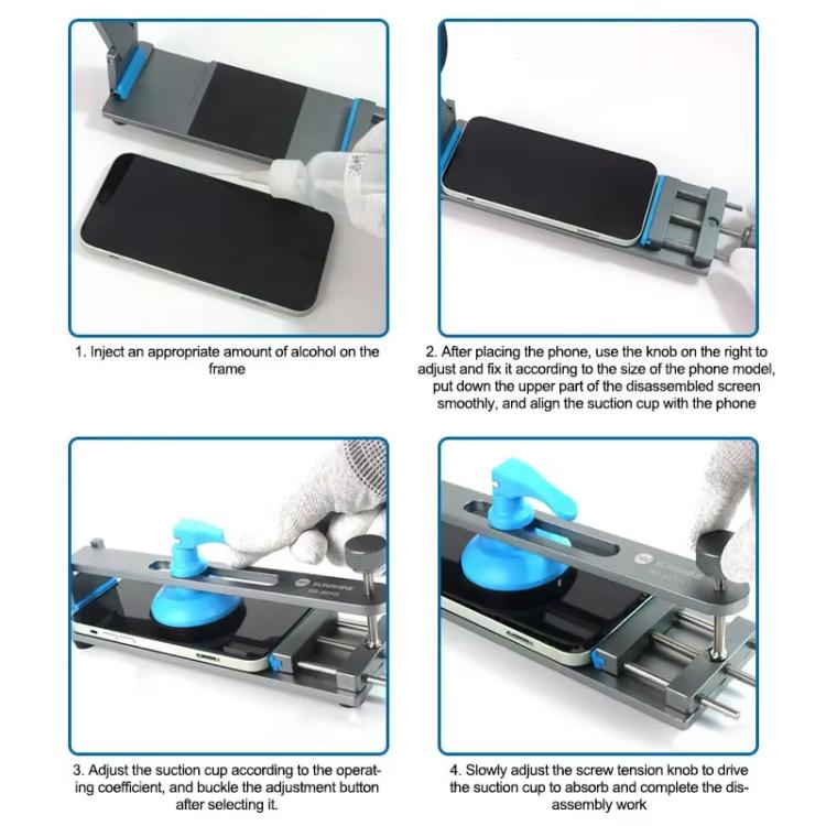 LCD Screen Separator Free Heating Mobile Phone Screen Quick Removal Clamping Fixture Repair Tool, SUNSHINE SS - 601G - ORIWHIZ