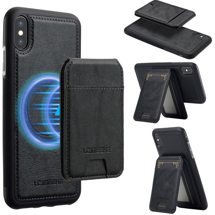 LC.IMEEKE L3 Series Detachable RFID Card Bag Magsafe Phone Case, For iPhone XS Max, For iPhone 8 Plus / 7 Plus - ORIWHIZApple AccessoriesLC.IMEEKEMore iPhone Cases