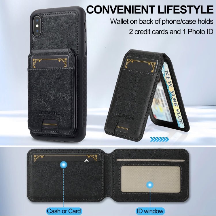 LC.IMEEKE L3 Series Detachable RFID Card Bag Magsafe Phone Case, For iPhone XS Max, For iPhone 8 Plus / 7 Plus - ORIWHIZApple AccessoriesLC.IMEEKEMore iPhone Cases