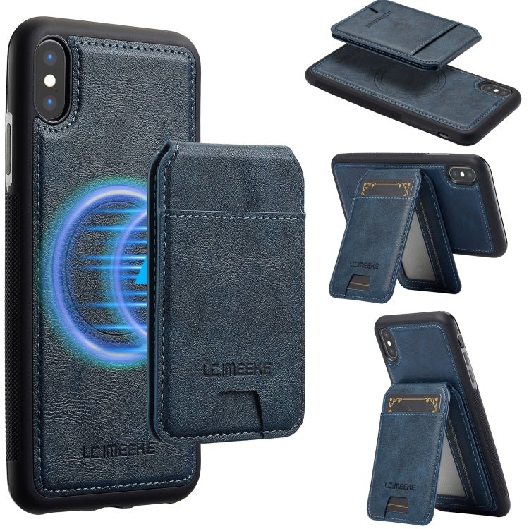 LC.IMEEKE L3 Series Detachable RFID Card Bag Magsafe Phone Case, For iPhone XS Max, For iPhone 8 Plus / 7 Plus - ORIWHIZApple AccessoriesLC.IMEEKEMore iPhone Cases
