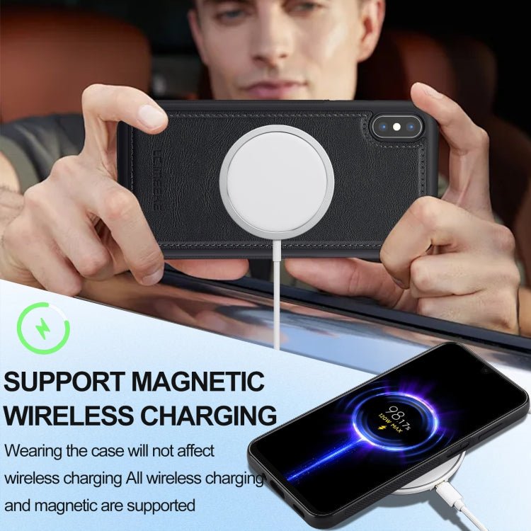 LC.IMEEKE L3 Series Detachable RFID Card Bag Magsafe Phone Case, For iPhone XS Max, For iPhone 8 Plus / 7 Plus - ORIWHIZApple AccessoriesLC.IMEEKEMore iPhone Cases