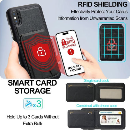 LC.IMEEKE L3 Series Detachable RFID Card Bag Magsafe Phone Case, For iPhone XS Max, For iPhone 8 Plus / 7 Plus - ORIWHIZApple AccessoriesLC.IMEEKEMore iPhone Cases