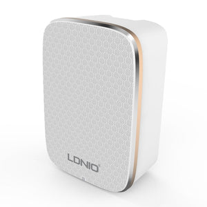 LDNIO A3304 17W 3 USB Interfaces Travel Charger Mobile Phone Charger,, US Plug, EU Plug, UK Plug, AU Plug - ORIWHIZ