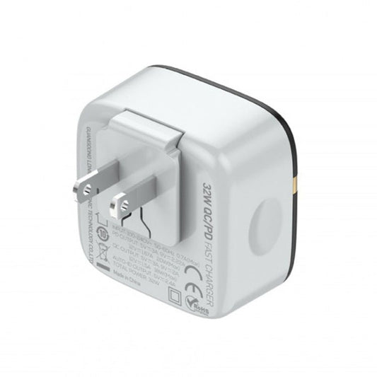 LDNIO A3513Q 32W QC3.0 3 USB Ports Phone Adapter, US Plug with Micro USB Cable, US Plug with 8 Pin Cable, US Plug with Type - C Cable, US Plug with Type - C to 8 Pin Cable, EU Plug with Micro USB Cable, EU Plug with 8 Pin Cable, EU Plug with Type - C Cable - ORIWHIZ