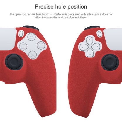 Leather Texture Silicone Protective Case For PS5 - ORIWHIZSony AccessoriesSony Accessories CasesToys & Hobbies