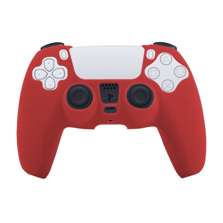Leather Texture Silicone Protective Case For PS5 - ORIWHIZSony AccessoriesSony Accessories CasesToys & Hobbies