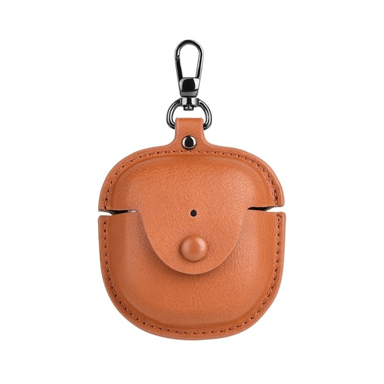 Leather TWS Earphone Protective Case with Hook, For Bose QuietComfort Earbuds II - ORIWHIZ