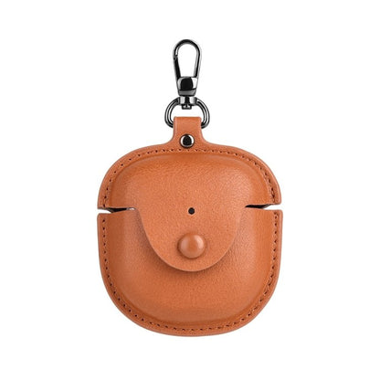 Leather TWS Earphone Protective Case with Hook, For Bose QuietComfort Earbuds II - ORIWHIZ