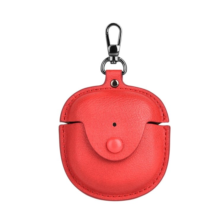 Leather TWS Earphone Protective Case with Hook, For Bose QuietComfort Earbuds II - ORIWHIZ