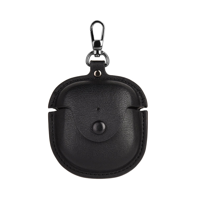 Leather TWS Earphone Protective Case with Hook, For Bose QuietComfort Earbuds II - ORIWHIZ