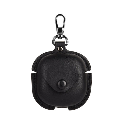 Leather TWS Earphone Protective Case with Hook, For Samsung Galaxy Buds Live / Pro - ORIWHIZ