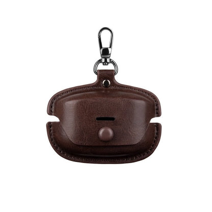 Leather TWS Earphone Protective Case with Hook, For Sony WF - 1000XM4 - ORIWHIZ