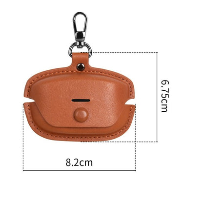 Leather TWS Earphone Protective Case with Hook, For Sony WF - 1000XM4 - ORIWHIZ
