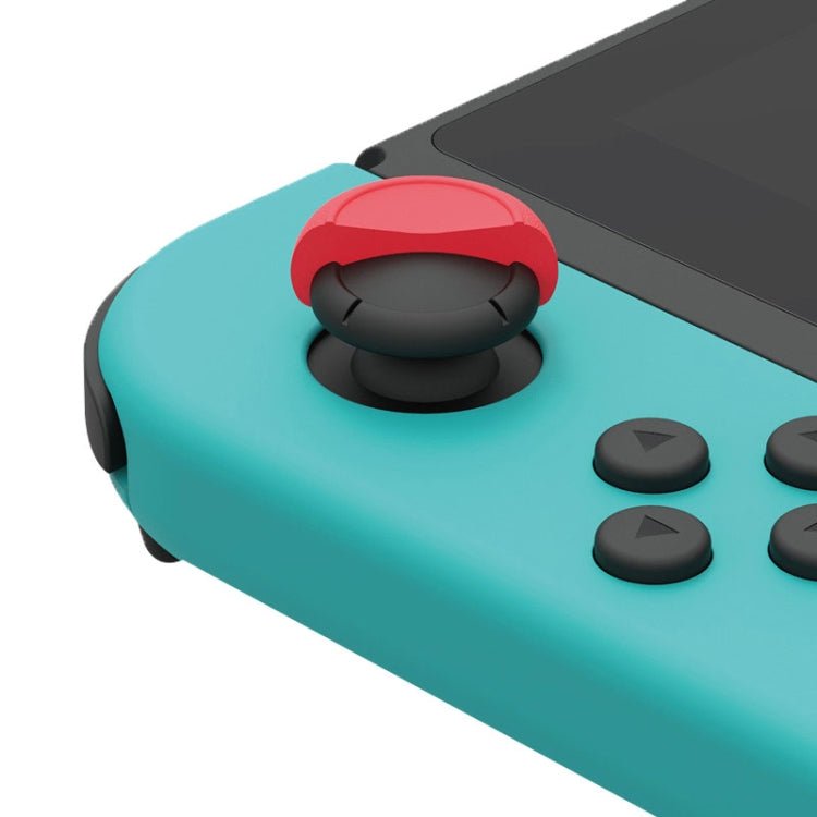 Left + Right Gamepad Rocker Cap Button Cover for Switch, For Switch(Black), For Switch(Blue + Magenta), For Switch(Green+Red), For Switch(Red) - ORIWHIZNintendo AccessoriesNintendo Accessories CasesToys & Hobbies