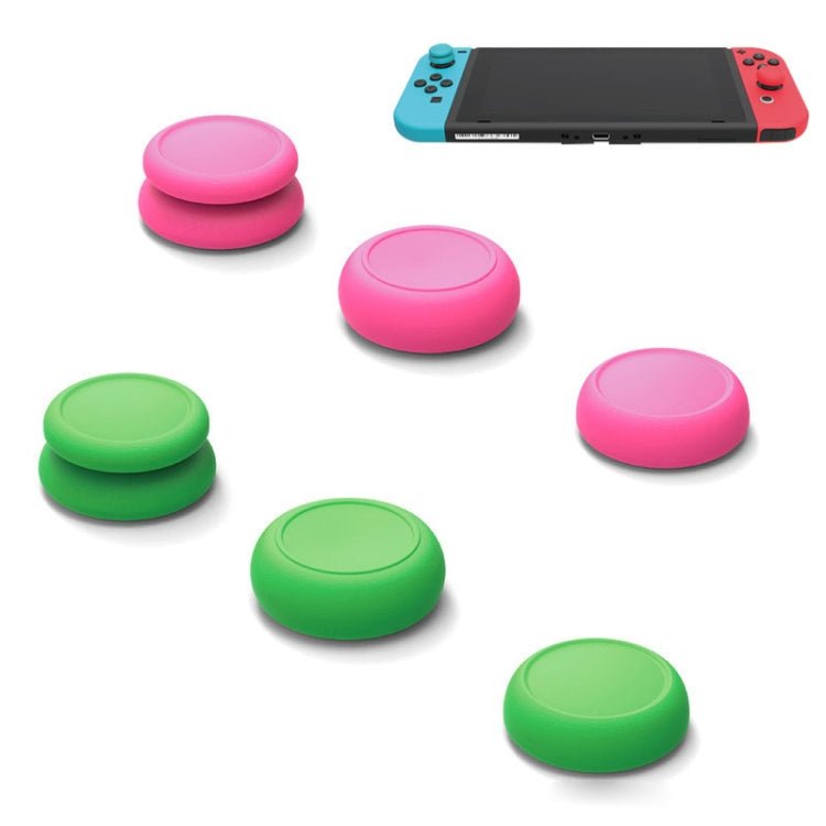 Left + Right Gamepad Rocker Cap Button Cover for Switch, For Switch(Black), For Switch(Blue + Magenta), For Switch(Green+Red), For Switch(Red) - ORIWHIZNintendo AccessoriesNintendo Accessories CasesToys & Hobbies