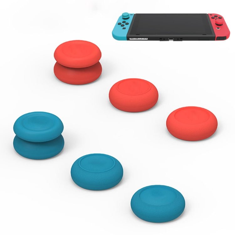 Left + Right Gamepad Rocker Cap Button Cover for Switch, For Switch(Black), For Switch(Blue + Magenta), For Switch(Green+Red), For Switch(Red) - ORIWHIZNintendo AccessoriesNintendo Accessories CasesToys & Hobbies