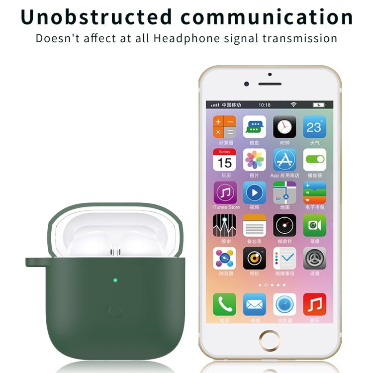 Liquid Silicone One - piece Earphone Protective Case, For Redmi Buds3 - ORIWHIZ