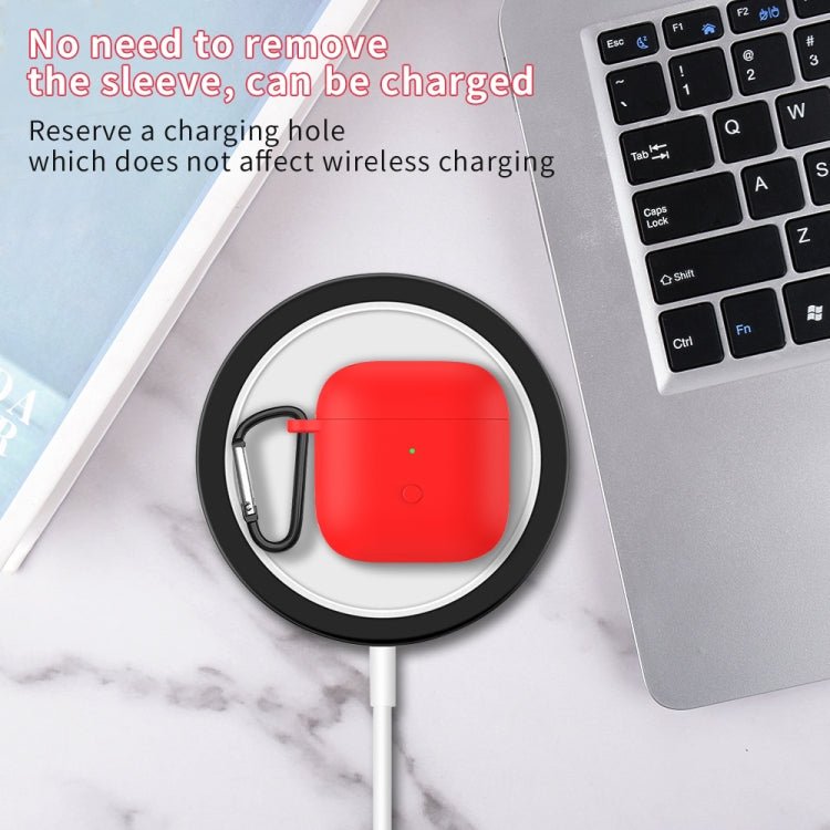 Liquid Silicone One - piece Earphone Protective Case, For Redmi Buds3 - ORIWHIZ