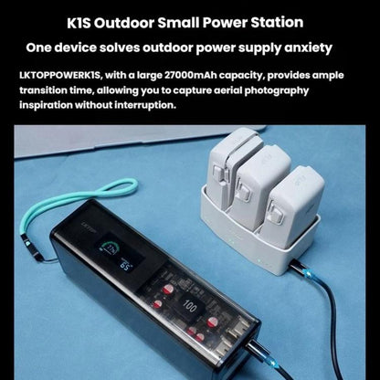 LKTOP FC326 65W 3 - Channel Battery Charge Manager, For DJI Flip - ORIWHIZDJI & Insta360 AccessoriesLKTOPOther