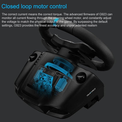 Logitech G923 Game Racing Steering Wheel Pedal Shift Lever for PS5 / PS4 / PC, G923 - ORIWHIZLogitechSony AccessoriesSony Accessories Gamepads