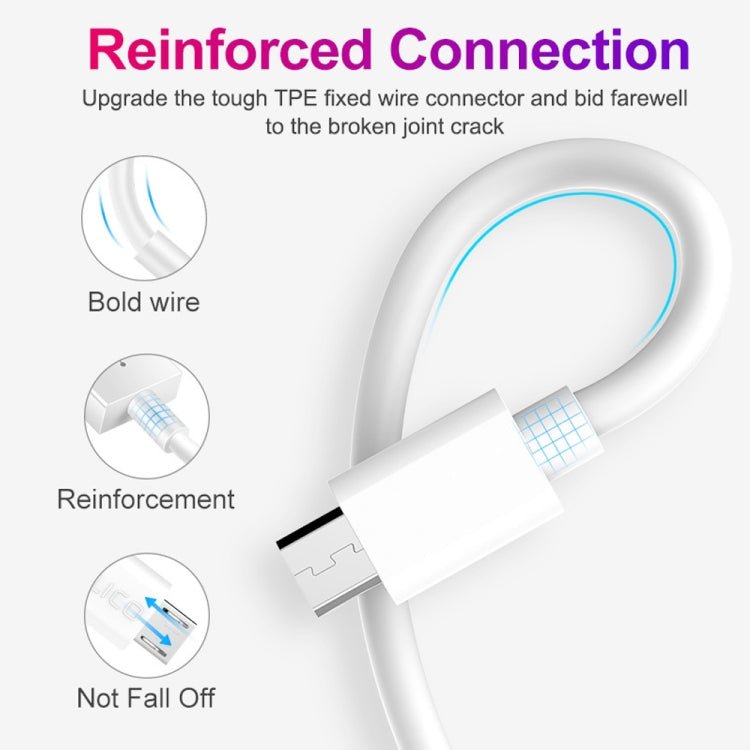 LZ - 023 18W QC 3.0 USB Portable Travel Charger + 3A USB to Micro USB Data Cable, US Plug, Micro USB Data Cable, US Plug - ORIWHIZ